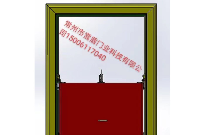 垂直提升保溫門
